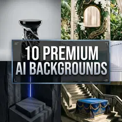 Backgrounds & 3D Podiums for Amazon Shopify (Demo Pack)