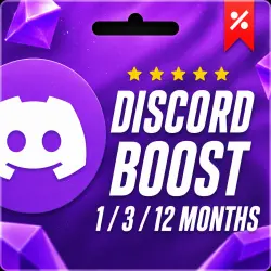 Discord-Boosts | 1 / 3 / 12 Months |  |