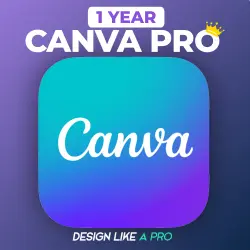 Canva Pro Subscription | 1 Year | Upgrade To Your Own Account Email (Global)