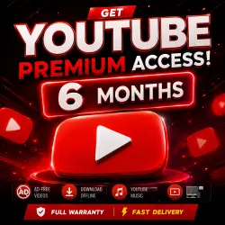 YouTube Premium 6-Month Subscription | Official Activation | Instant Delivery