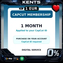 CapCut Pro 1 Month - Purchase on Your Account