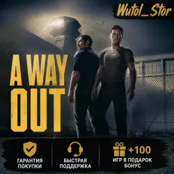 A WAY OUT ・STEAM ACCOUNT・+100GAME ・