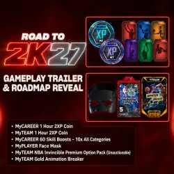 NBA 2K26 Locker Codes Invincible Premium Option Pack Face Mask Gold Animation Breaker