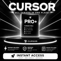 WITH THE LOGIN | CURSOR AI PRO+ | PLUS | 1M | TO YOUR ACCOUNT |