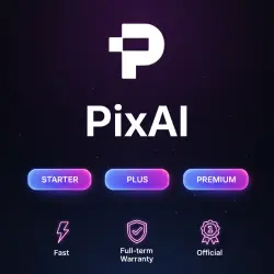 PixAI STARTER/PLUS/PREMIUM 1-12M | Upgrade | + Warranty