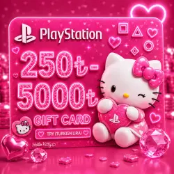 250₺ - 5000₺ TRY | Auto-Issue | Psn Gift Card Turkey