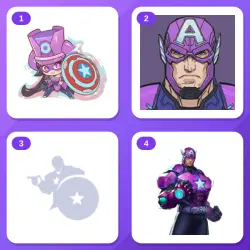 Marvel Rivals Twitch Drops (4 Items) — Captain America Spray + Captain America Nameplate +2 more