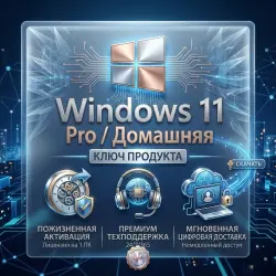 Ключ активации Windows 11 Pro / Home – Бессрочная лицензия | Мгновенная доставка