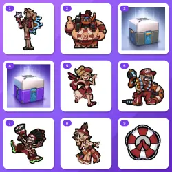 Overwatch Twitch Drops (9 Items) — Dev Lifeguard Lifeweaver + Dev Lifeguard Roadhog +7 more
