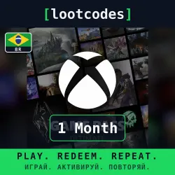 Xbox Game Pass Ultimate — 1 Month — Xbox Series X|S — Brazil