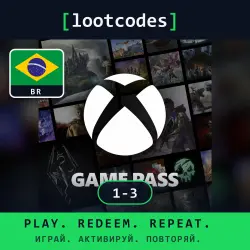 Xbox Game Pass Ultimate 1 Month 3 Months — Xbox Brazil Activation Code