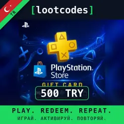 PlayStation Store Gift Card TRY 500 — PlayStation Türkiye Digital Code