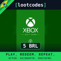 Xbox Gift Card BRL 5 — Xbox Brazil Digital Code