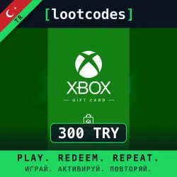 Xbox Gift Card ₺300 TRY — Xbox Türkiye Digital Code