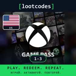 Xbox Game Pass Ultimate 1 Month 3 Months — Xbox United States Activation Code