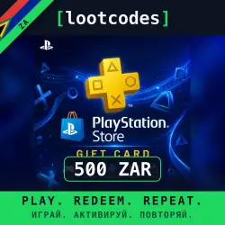 PlayStation Store Gift Card ZAR 500 — PlayStation ЮАР Цифровой код