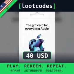 Apple Gift Card $40 USD — Apple США Цифровой код