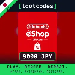 Nintendo eShop Gift Card JPY 9000 — Nintendo Switch Япония Цифровой код