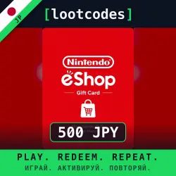 Nintendo eShop Gift Card JPY 500 — Nintendo Switch Japan Digital Code