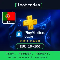 PlayStation Store Gift Card — EUR 10 — Portugal