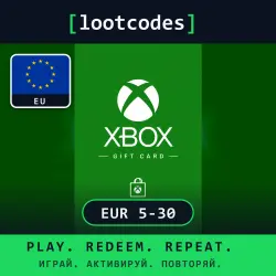 Xbox Gift Card — EUR 5 — Europe