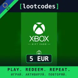 Xbox Gift Card EUR 5 — Xbox Europe Digital Code