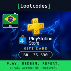 PlayStation Store Gift Card — BRL 35 — Brazil
