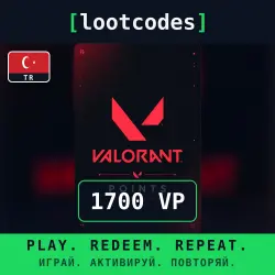 Valorant Points — 1700 — Riot Games — Türkiye, лот №288261