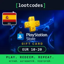 PlayStation Store Gift Card — EUR 10 — Spain