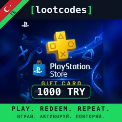 PlayStation Store Gift Card TRY 1000 — PlayStation Türkiye Digital Code