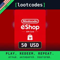Nintendo eShop Gift Card $50 USD — Nintendo Switch United States Digital Code
