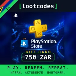 PlayStation Store Gift Card ZAR 750 — PlayStation ЮАР Цифровой код