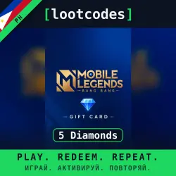 Mobile Legends: Bang Bang — 5 Diamonds — Филиппины — Пополнение аккаунта
