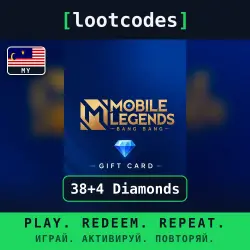 Mobile Legends: Bang Bang — 38+4 Diamonds — Malaysia, лот №207113