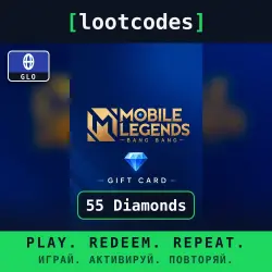 Mobile Legends: Bang Bang — 55 Diamonds — Global, лот №207114
