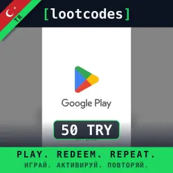 Google Play Gift Card 50 TRY — Google Play Türkiye Digital Code