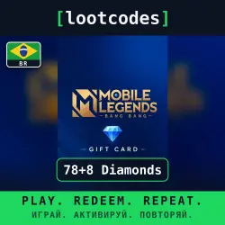 Mobile Legends: Bang Bang — 78+8 Diamonds — Brazil — скриншот 1