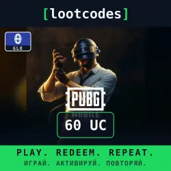 PUBG Mobile — UC — 60 — Global, лот №209758