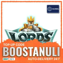 Lords Mobile Gift Card 100–2000 Diamonds — currency (nominals)