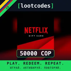 Netflix Gift Card COP 50000 — Netflix Колумбия Цифровой код
