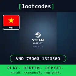 Steam Wallet Gift Card 75000 100000 120000 132500 150000 200000+ VND — Steam Vietnam Digital Code