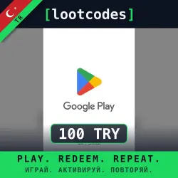 Google Play Gift Card 100 TRY — Google Play Türkiye Digital Code