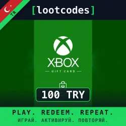 Xbox Gift Card TRY 100 — Xbox Türkiye Digital Code