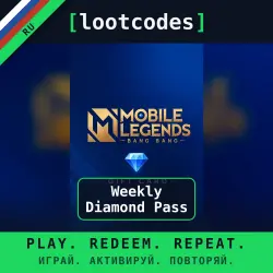 Mobile Legends: Bang Bang — Diamonds Weekly Diamond Pass — RU — Account Top-Up
