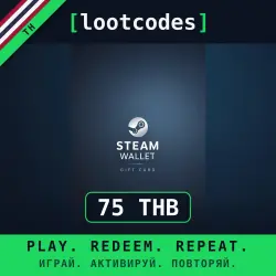 Steam Wallet Gift Card THB 75 — Steam Thailand Digital Code