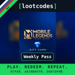 Mobile Legends: Bang Bang — Diamonds Weekly Pass — RU — Account Top-Up