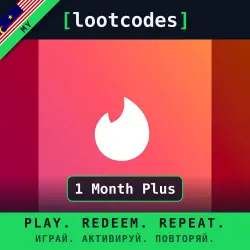 Tinder Gift Card Tinder 1 Month Plus — Tinder Malaysia Digital Code