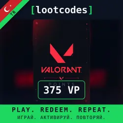 Valorant Points 375 VP — Riot Games Türkiye Digital Code