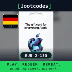 Apple Gift Card 2 3 4 5 6 7 8 9 10 15 20 25 30 40 50 60 70 75 80+ EUR — Apple Germany Digital Code