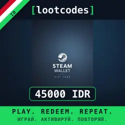 Steam Wallet Gift Card IDR 45000 — Steam Indonesia Digital Code